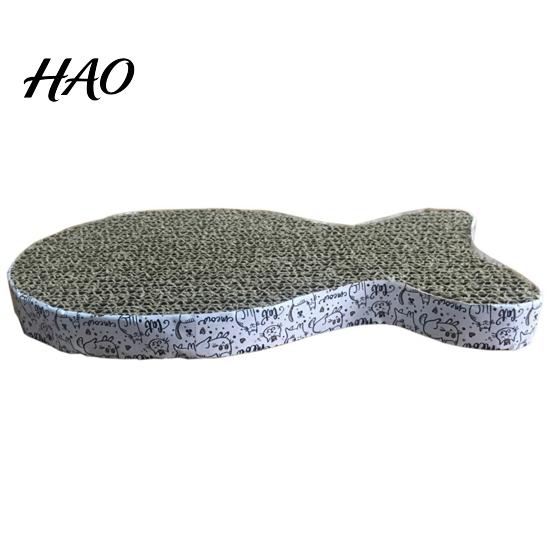 Cat Scratching Board Scratcher Eco-friendly Compact Corrugated Paper Higher Save Space Density Pad for Family