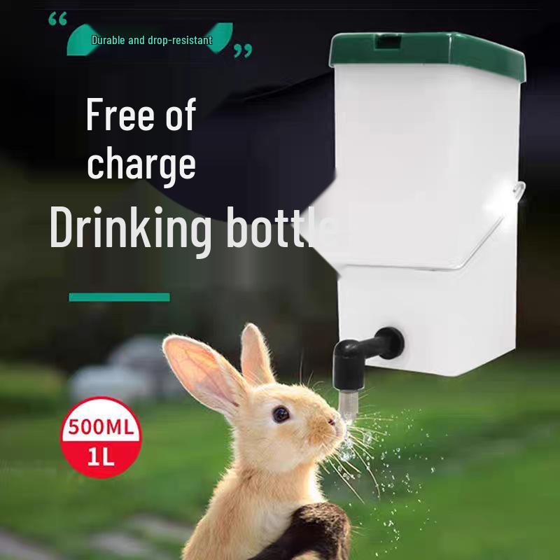 New Automatic Rabbit Water Dispenser & Bottle with Bowl