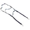 Marine Boat Rope Ladder Boarding Steps with Hooks Nylon Blue Portable Foldable for Yachts Kayaks