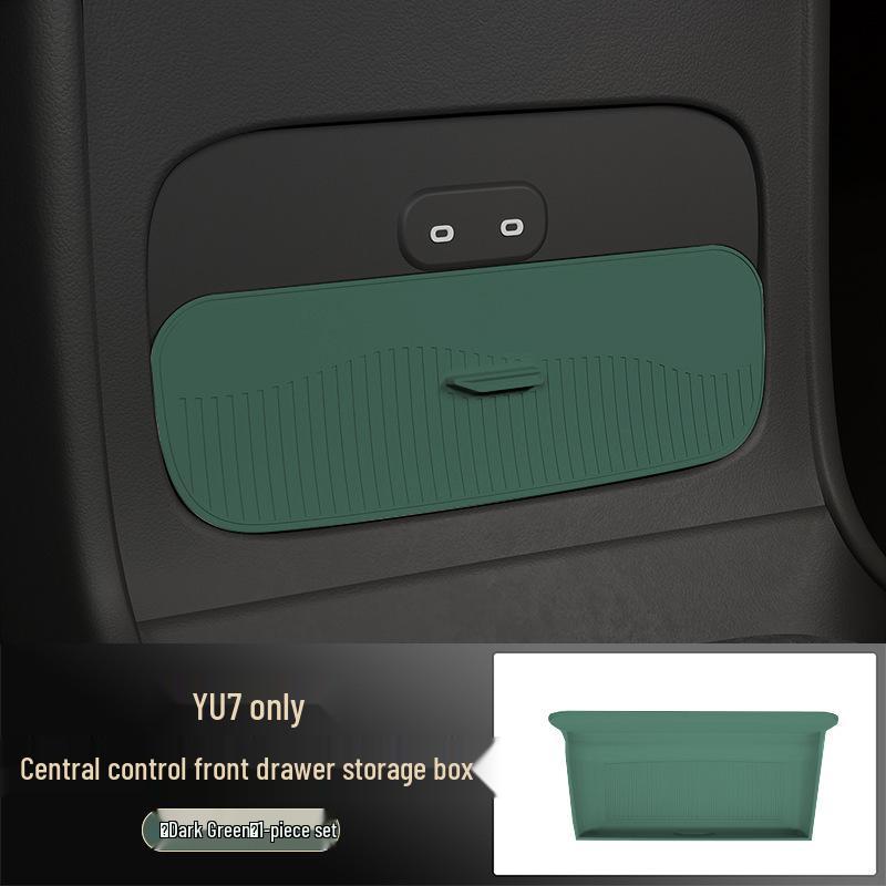 Yu7 Central Control & Rear Screen Anti-Shake Silicone Storage Box