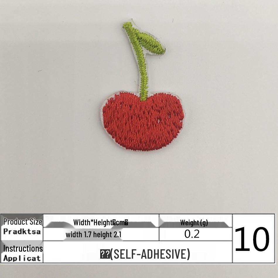 Self-adhesive Teddy Bear Embroidery Patch for DIY Clothing and Accessories