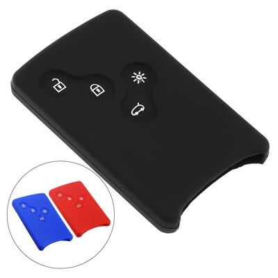 4 Buttons Silicone Flip Folding Car key Cover Protector Holder for Renault Clio Logan Megane