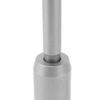 T Post Driver 5 Pits Shank Steel Fence Post Driver Hand Post Pounder Hammer Drill Attachment 20cm Length Fence Post Driver