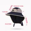 Quick-Drying Fishing Hat Wide Brim Panama Hat Casual Hiking Hat  Summer