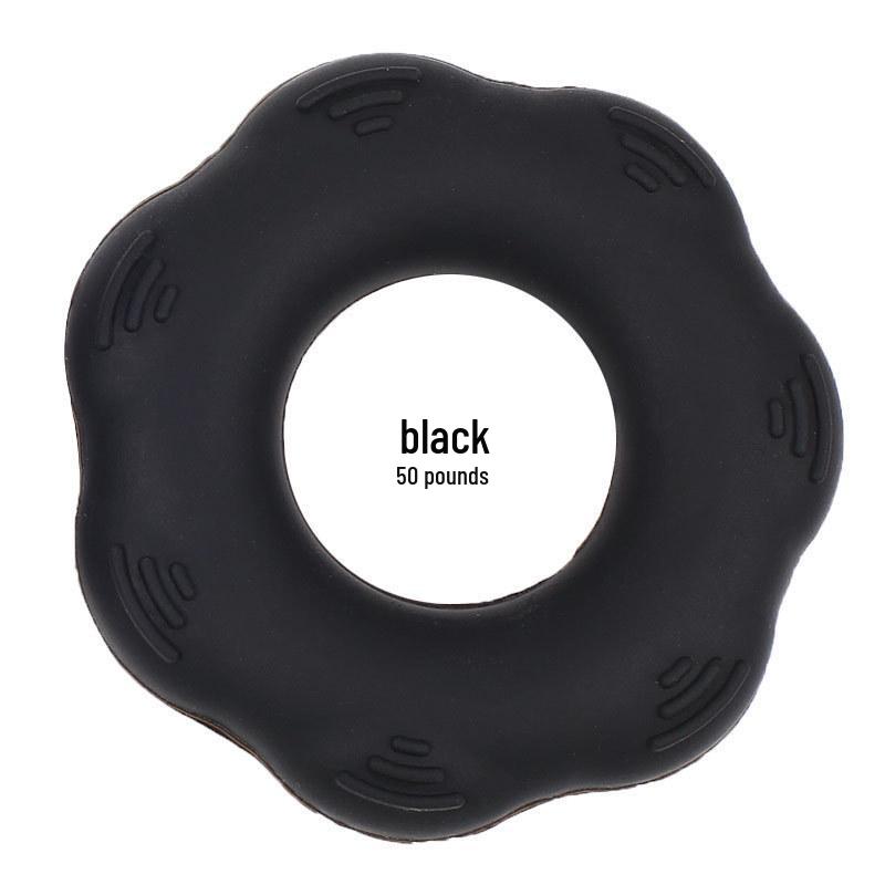 Creative Silicone Gear Ring Hand Exerciser with Massage Dots