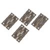 20 Set Antique Decorative Hinges Zinc Alloy Vintage Box Hinges Jewelry Box Hardware for Wooden