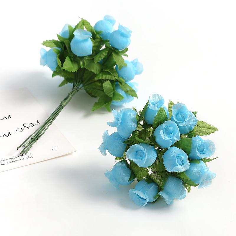 1/5/10bundle Rose Artificial Flowers Silk Fake Flowers for Home Decor Wedding Decoration Supplies DIY Crafts Wreath Accessories