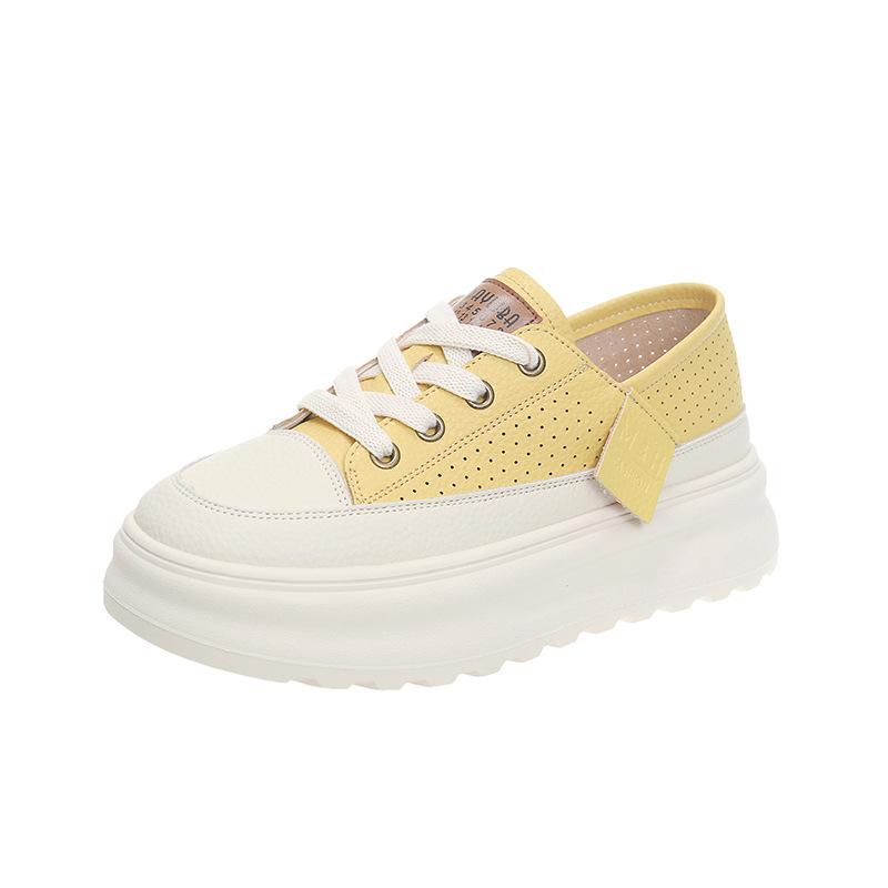 Sports and leisure new fashion retro style light and comfortable not tired feet soft sole versatile single shoes women