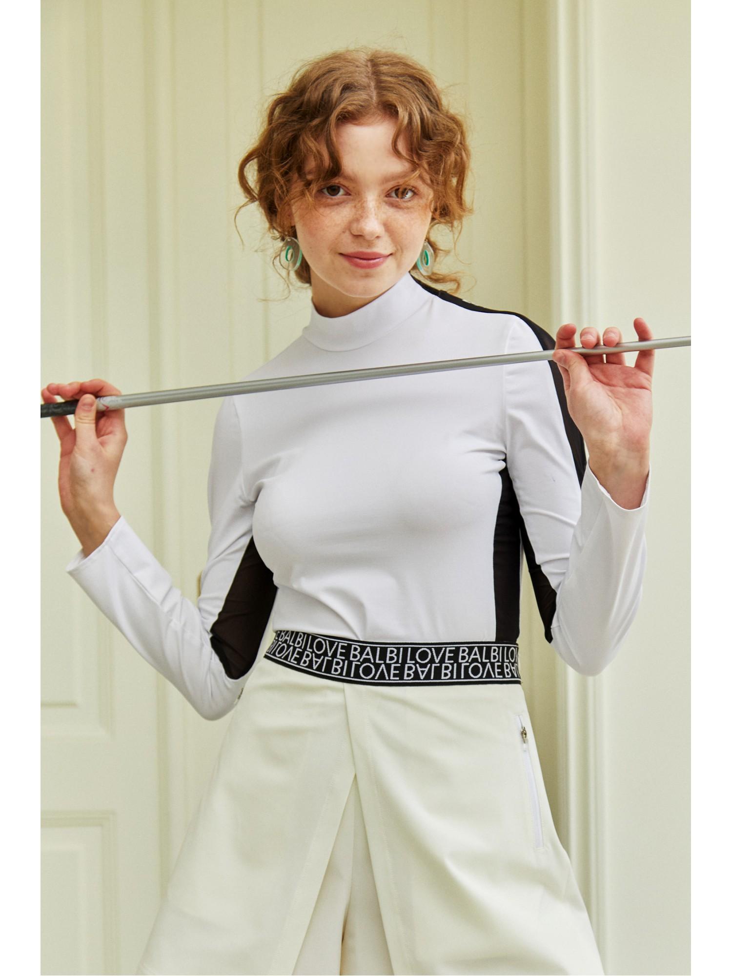 Женская термофутболка с длинным рукавом Balbi Hybrid White/S