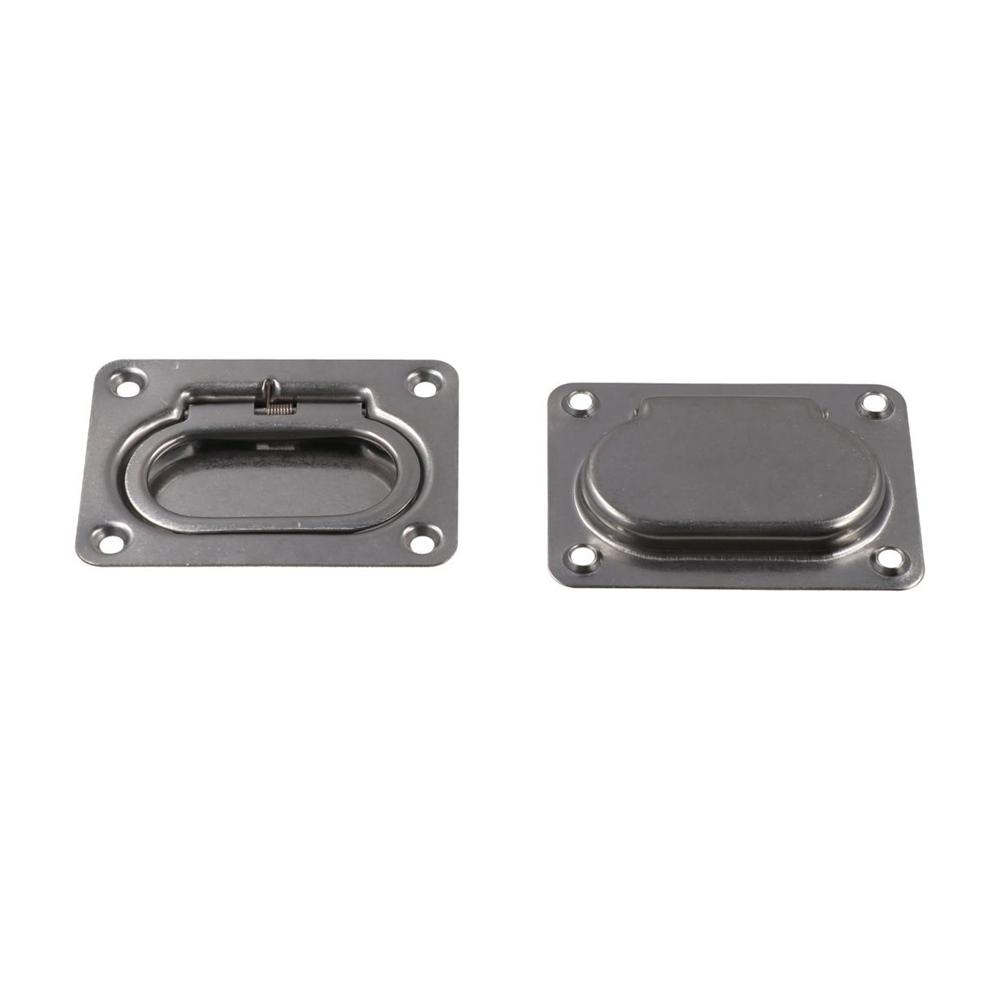 Anti-Rattle Pull Flush Lift Ring Marine Grade Lockable Hold Down Clamp  Deck Hatches