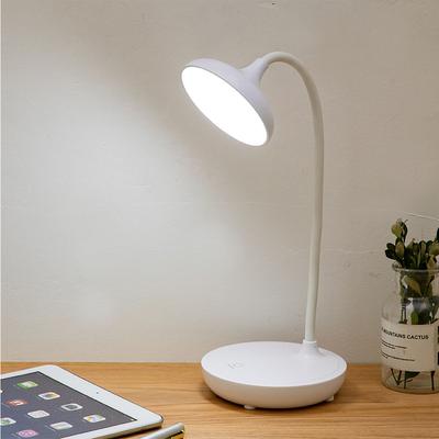 Lampada da Scrivania LED Dimmerazione a Tre Livelli a Sfioramento Protezione Occhi Lampada da Scrivania USB Luce da Tavolo per Casa Camera da Letto