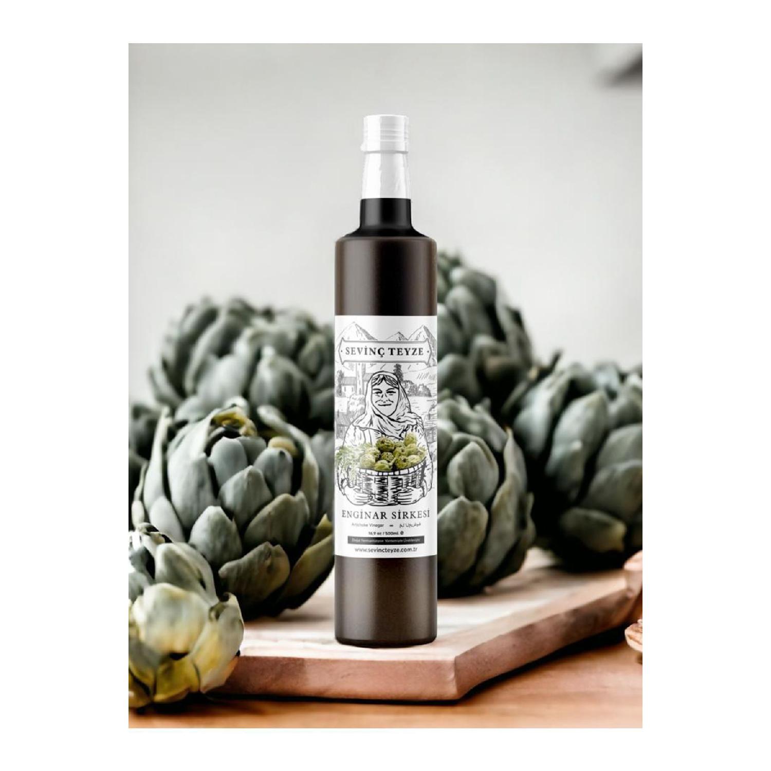 

Sevin Teyze Artichoke Vinegar Natural Fermentation Artichoke Vinegar 500ml