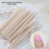 Ultra-Fine Disposable Cotton Swabs for Nail Art – Precision Pointed for Cleaning Nail Grooves