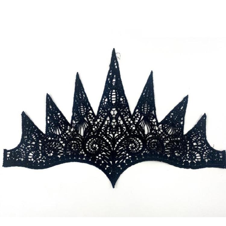 Carnivals Adult Teens Halloween Hairband Cosplay Lace Flame Shape Hair Decors