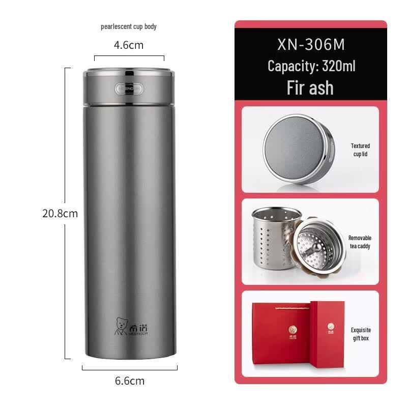 Heenoor Master Series Antibacterial Stainless Steel Tea Infuser Thermos