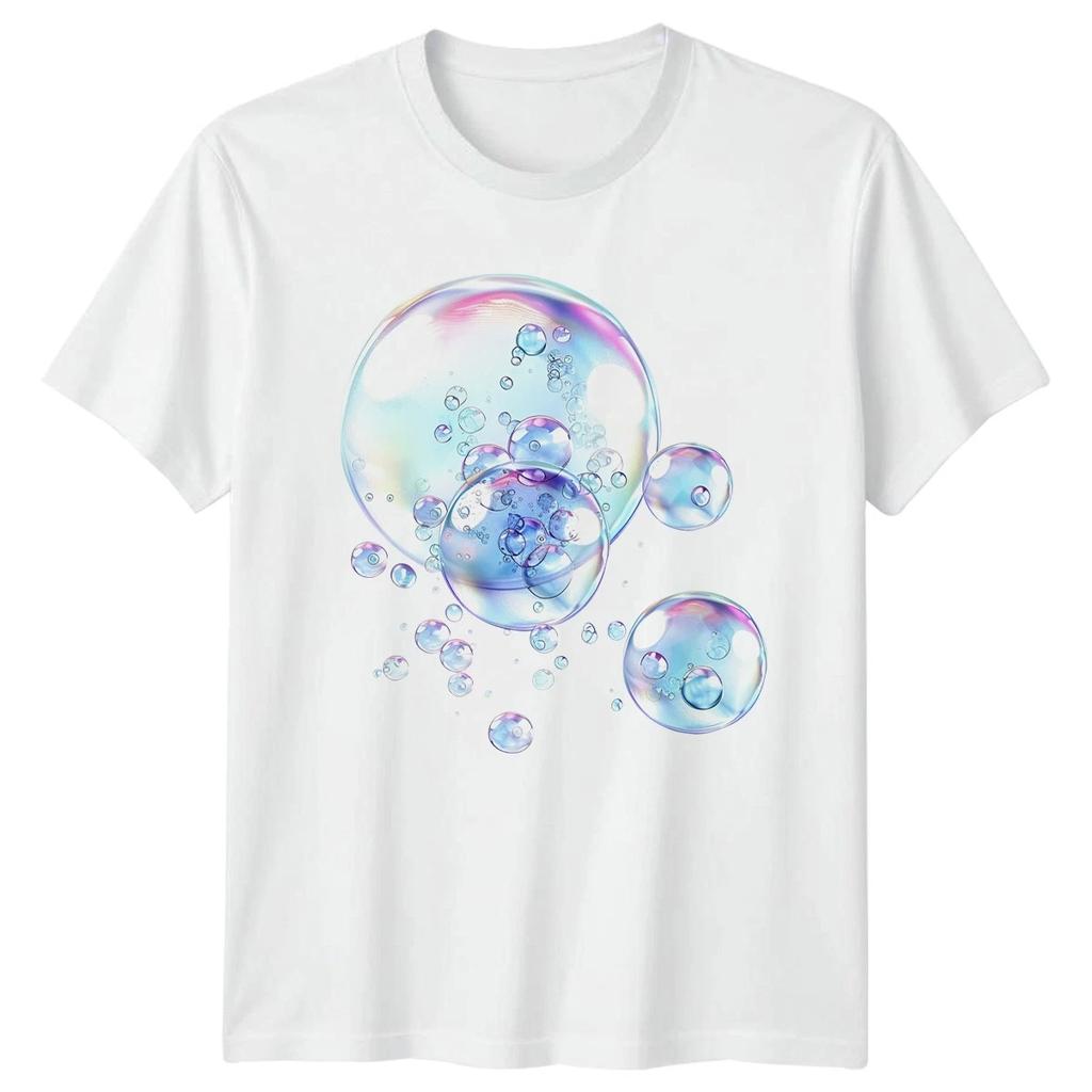 Iridescent Bubbles T-Shirt Ocean Life Gift For Him And Her