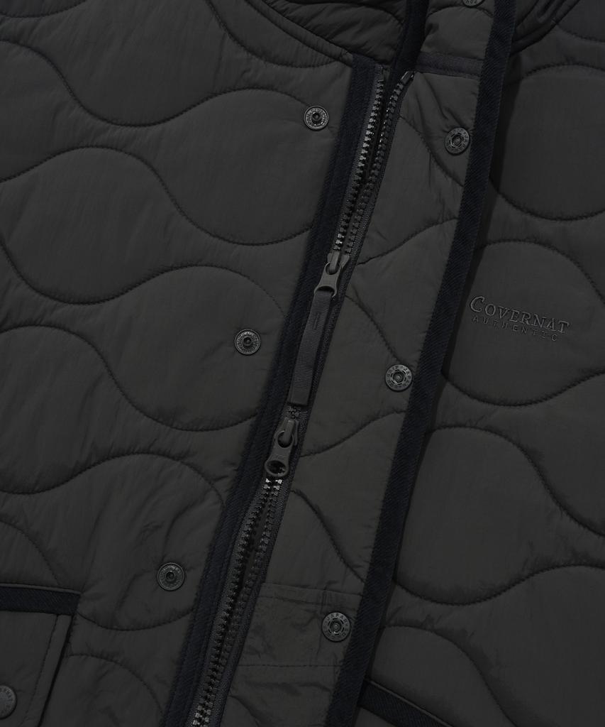 Covert Quilted M51 Jacket Charcoal