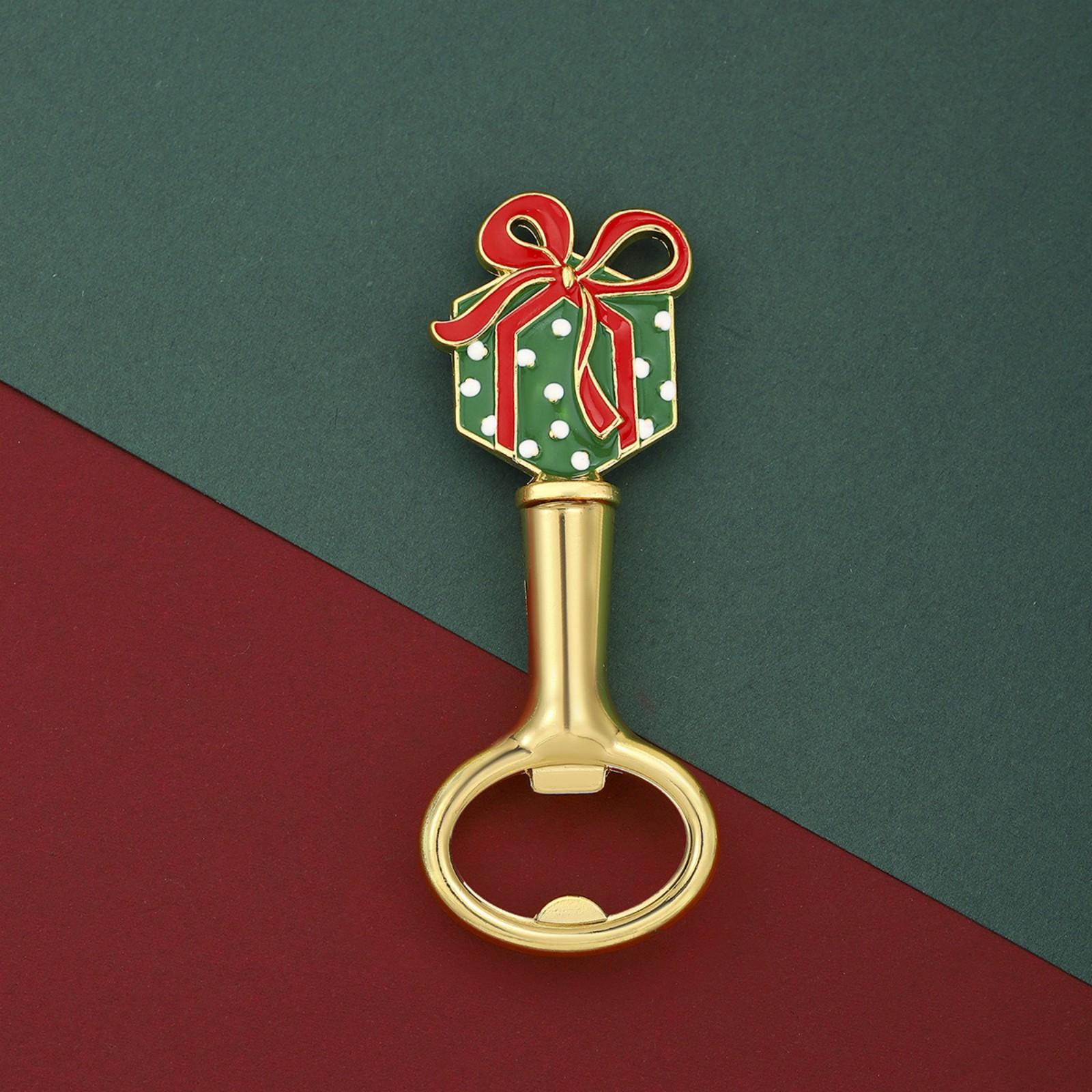 

Рождественская открывалка для бутылок, Открывалка для пивных бутылок, Маленький подарок One Size