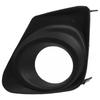 AA92-Fog Light Trim Set For 2011-2013 Toyota Corolla Left & Right Black Plastic 2Pc
