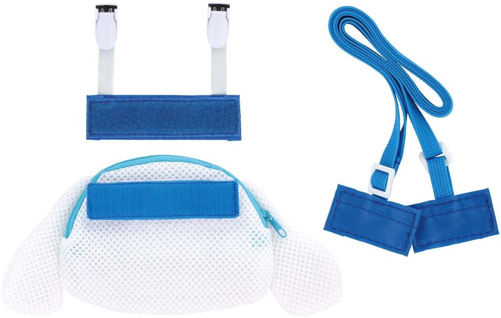 Skater Buzunar Exterior Plasă cu Umăr Sanrio Cinnamoroll Plic/Pochete Decupat, Curea, 2 Moduri, Design, ODKPM2D-A