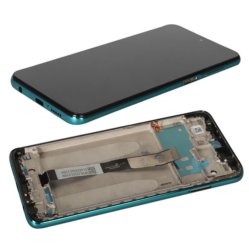 

For Xiaomi Redmi Note 9S/Note 9 Pro Grade S LCD Screen and Digitizer Assembly+Frame Replace Part (without Logo) Green
