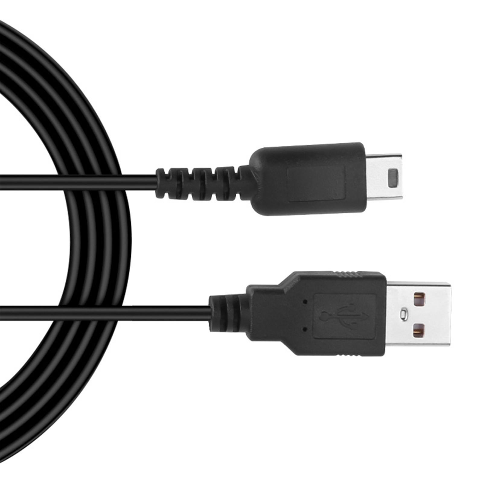 USB Charger Power Cable Line Charging Cord Wire Flexibility Charging Cable Replacement for Handheld Console Charging Cab 1