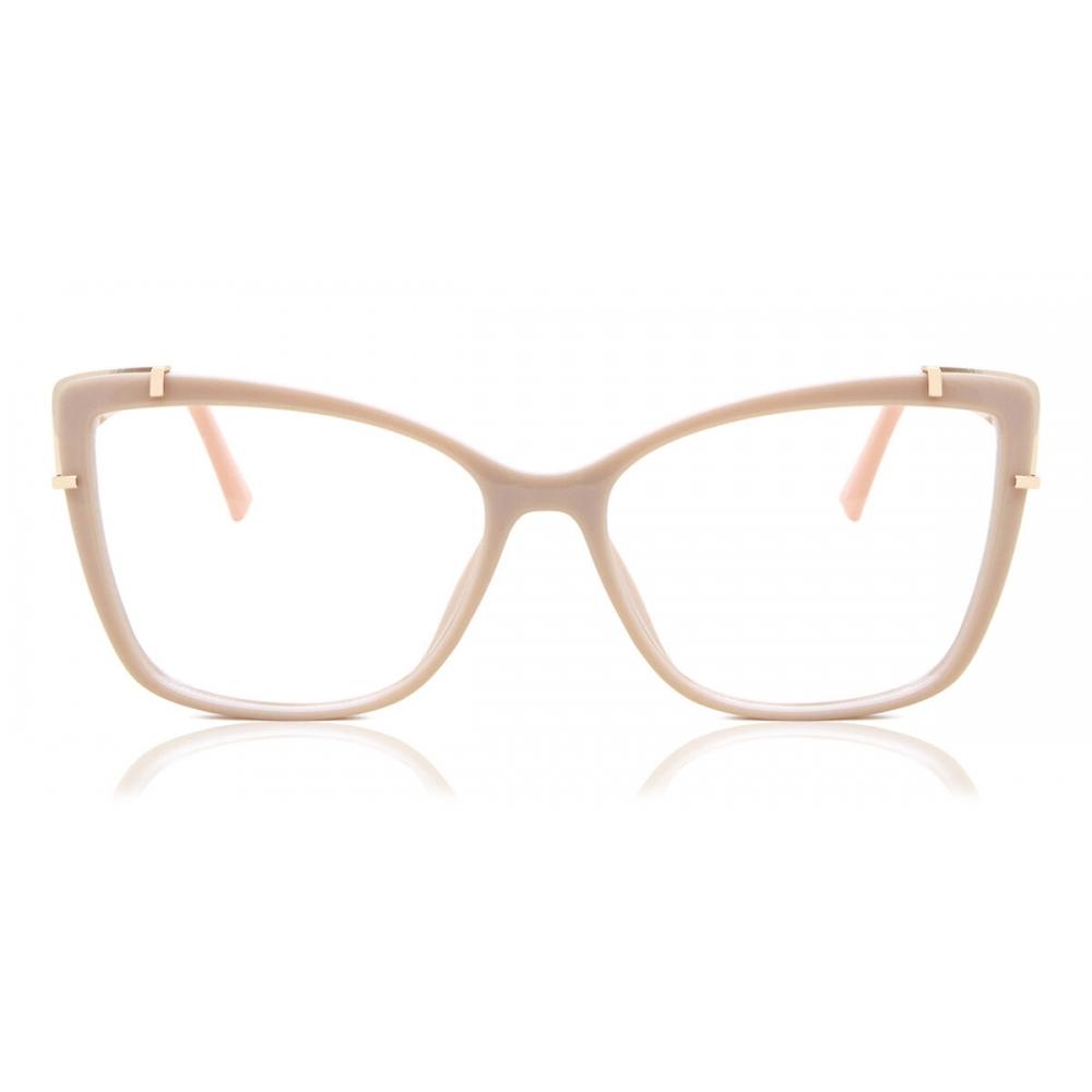 

Full Rim Oversized Beige Smartbuy Collection Hadlea Hg60021 C3 Fashion Women Eyeglasses Beige/58