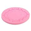 Silikon-3D-Spiegelrahmen-Fondantform, Kuchendekoration, Schokoladen-Backform
