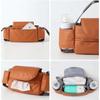 Large Capacity Stroller Hanging Bag Detachable Design Stroller Cup Holder  Casual Use
