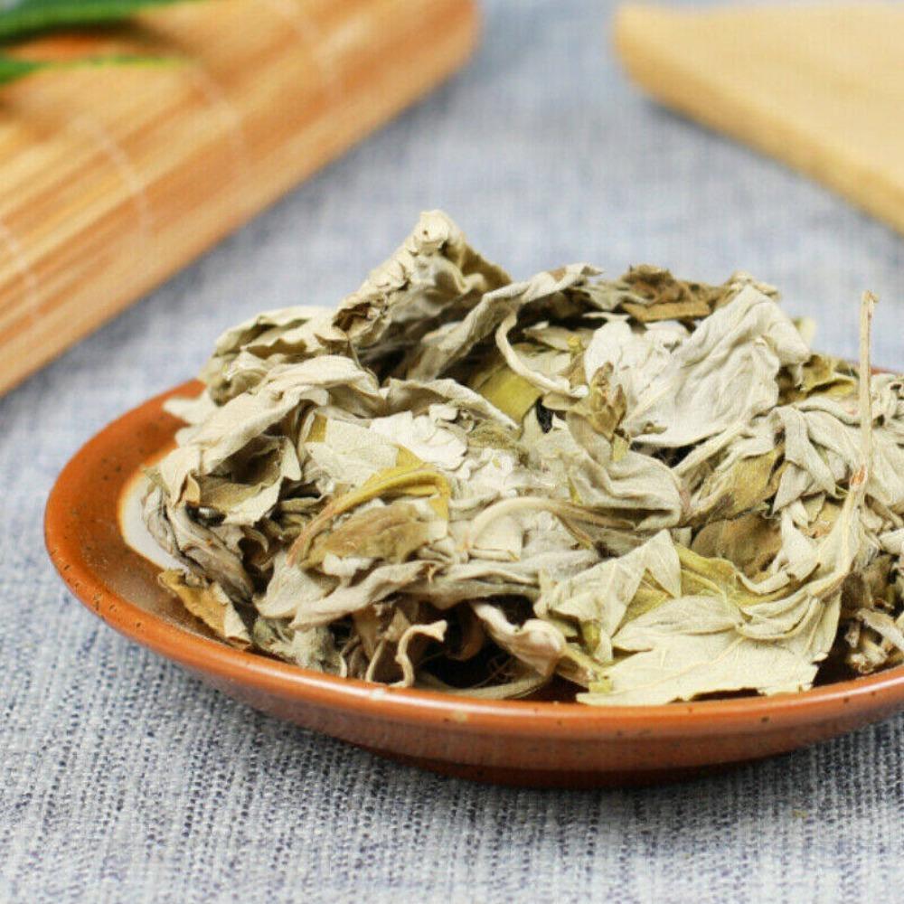 Organic Chinese Loose Leaf Herbal Tea, Natural Mugwort Yellow Grass Aiye Herbs 50g/250g for Men Women, Healthy Caffeine-Free Green Food