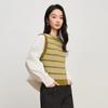 Elva' Island Women's Striped Knit Vest