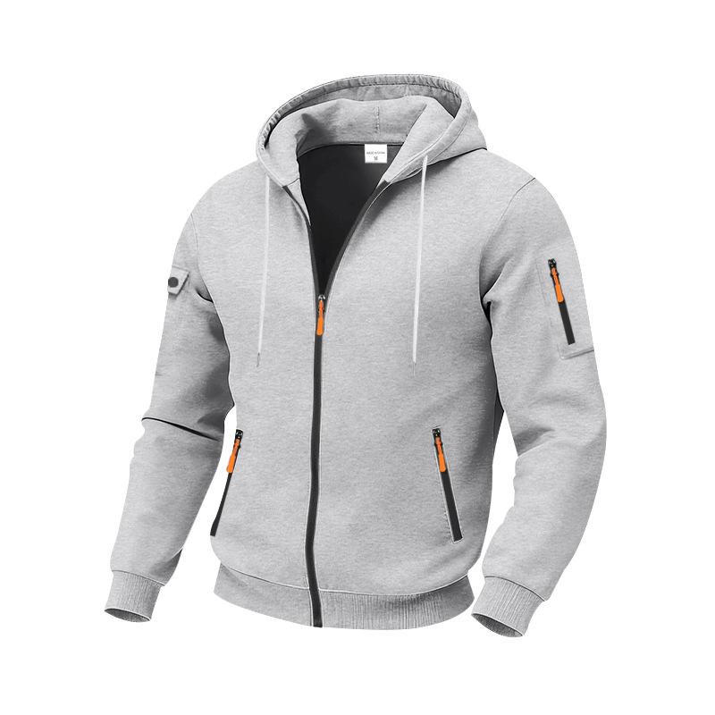2025 Autumn and Winter New Loose and Fashionable Zipper Casual Long-sleeved Sweatshirt