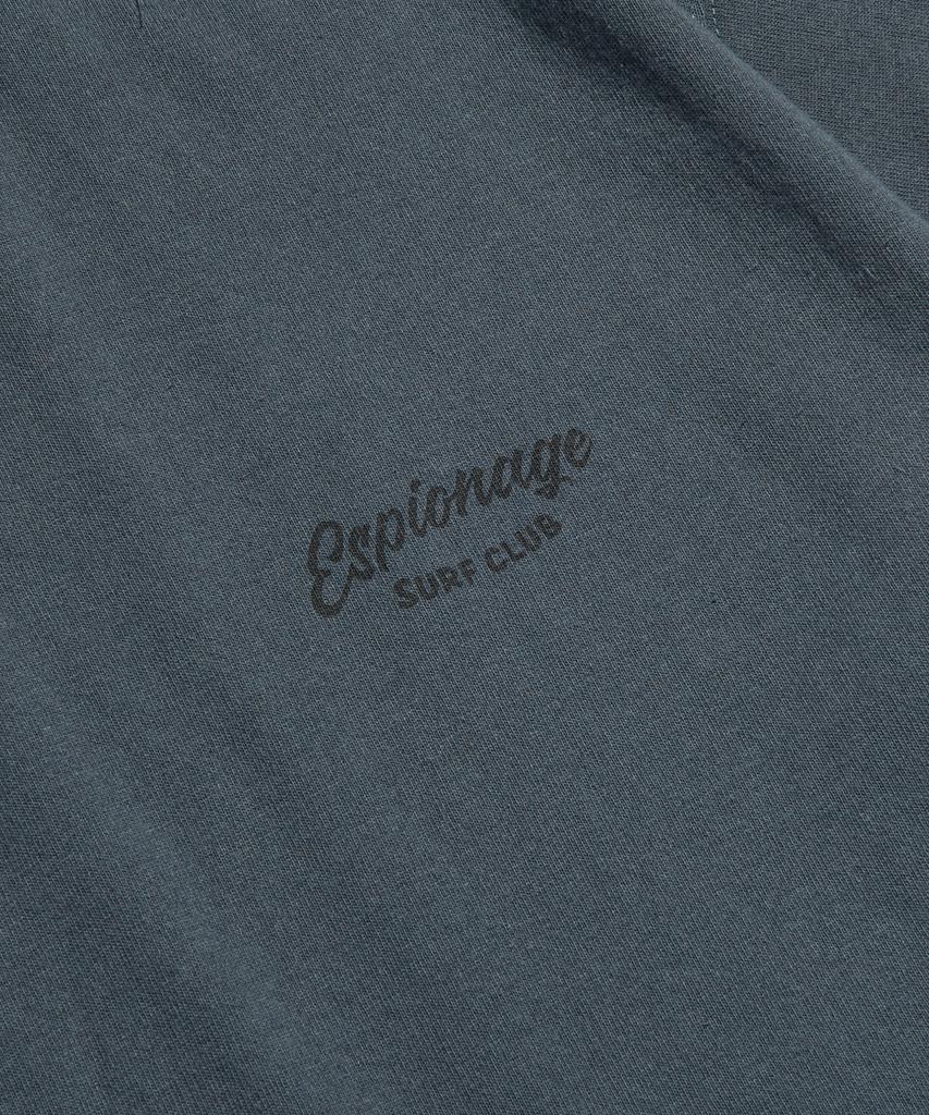 ESPIONAGE Surf Club Heavyweight Tee Slate