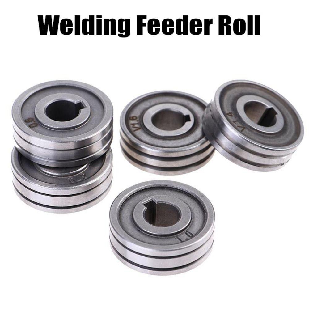 Welding Wire Feeding Roller Drive Wheel 0.6mm 0.8mm 1.0mm Knurl K V Groove Practical MIG Wire Guide Welding Accessories