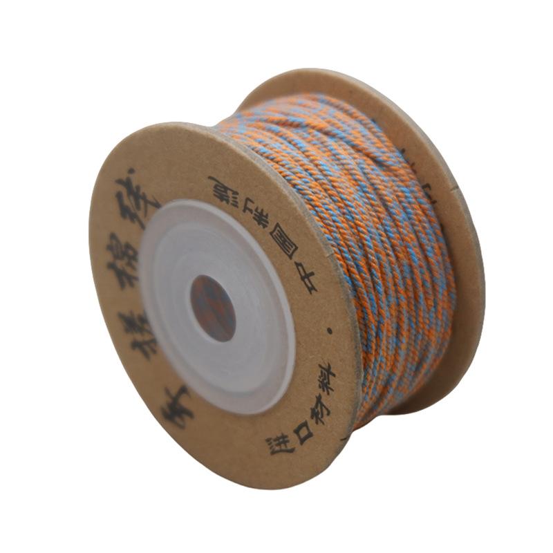 Dragon Boat Festival Multicolored Rope Diy Multicolored Rope Hand-Woven Self-Woven Hand Rope Material Bracelet Tibetan Hand Rubbing Cotton Thread Rope