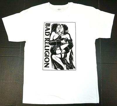 BAD RELIGION T-shirt LA Hardcore Punk Rock Band Adult Men's Tee New Unisex T-Shirt