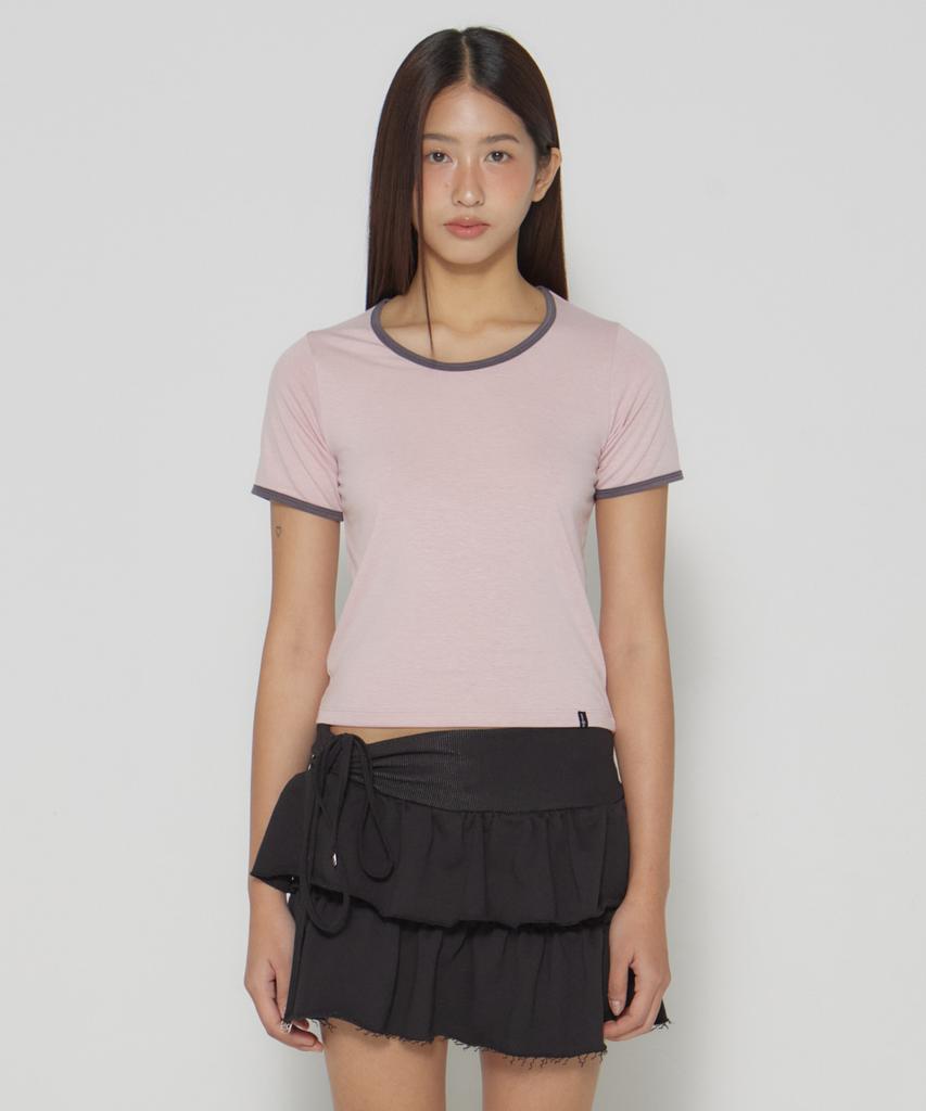 DEARSTALKER D. Basic Ringer U Neck T - 8 Color