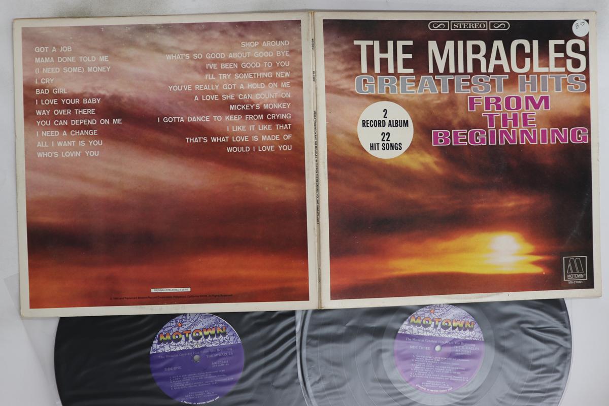 

LP Record MIRACLES - Greatest Hits From The Beginning M8238M1 MOTOWN 1982 US Soul/Funk Used