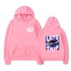 Autumn LETS TRIP Letter Printed Men's Hoodie Y2K Clothes Vintage Fashion Unisex Long Sleeve Pullovers