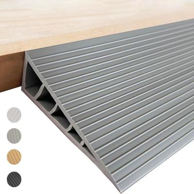 Universal Carpet To Tile Rise Threshold Ramps 60cm Soft Wheelchairs Ramps Cuttable Waterproof Home Steps Wood/Tile Floor