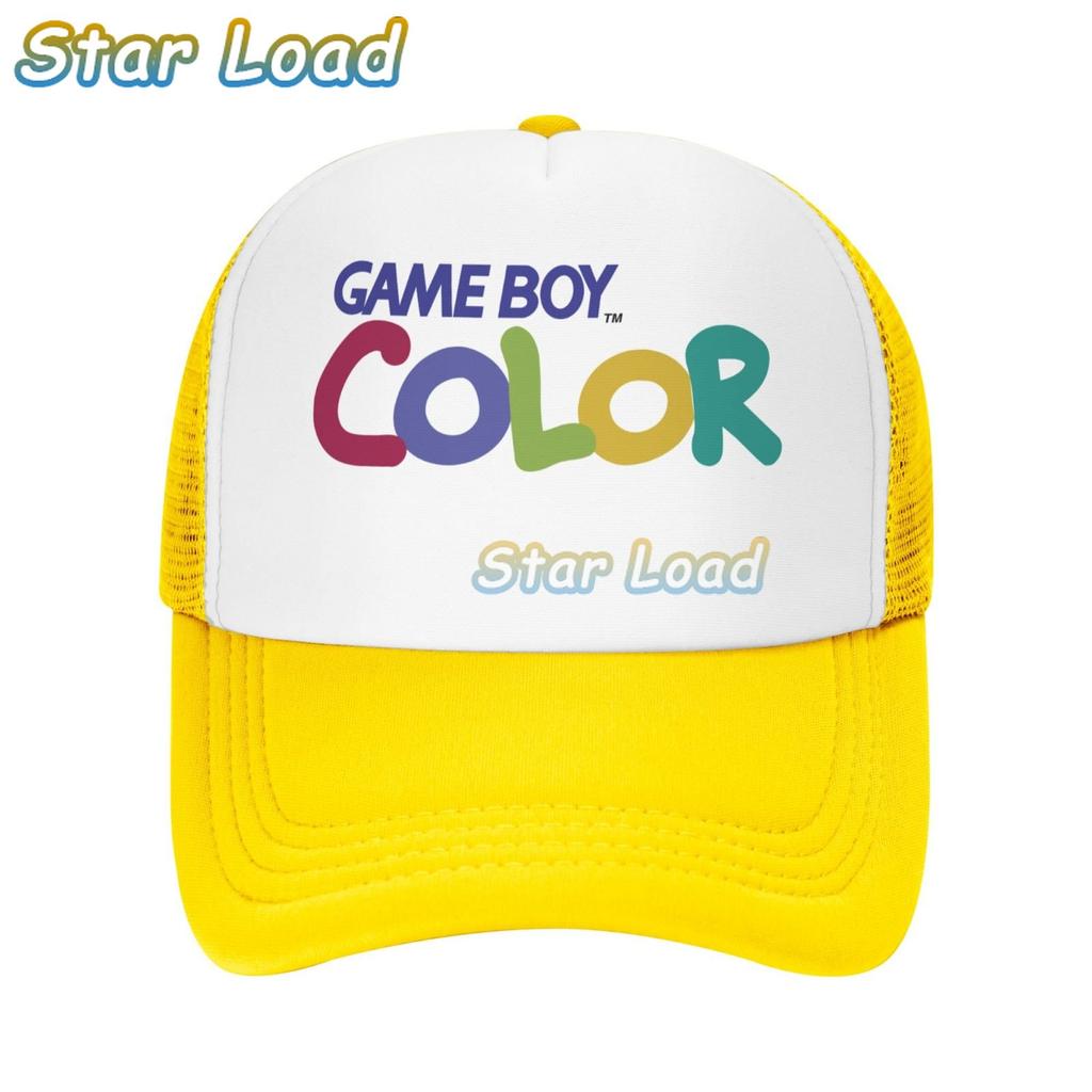 Game Boy Color Baseball Cap for Unisex Cool Sun Caps Summer Outdoor Sunscreen Sports Sun Hat