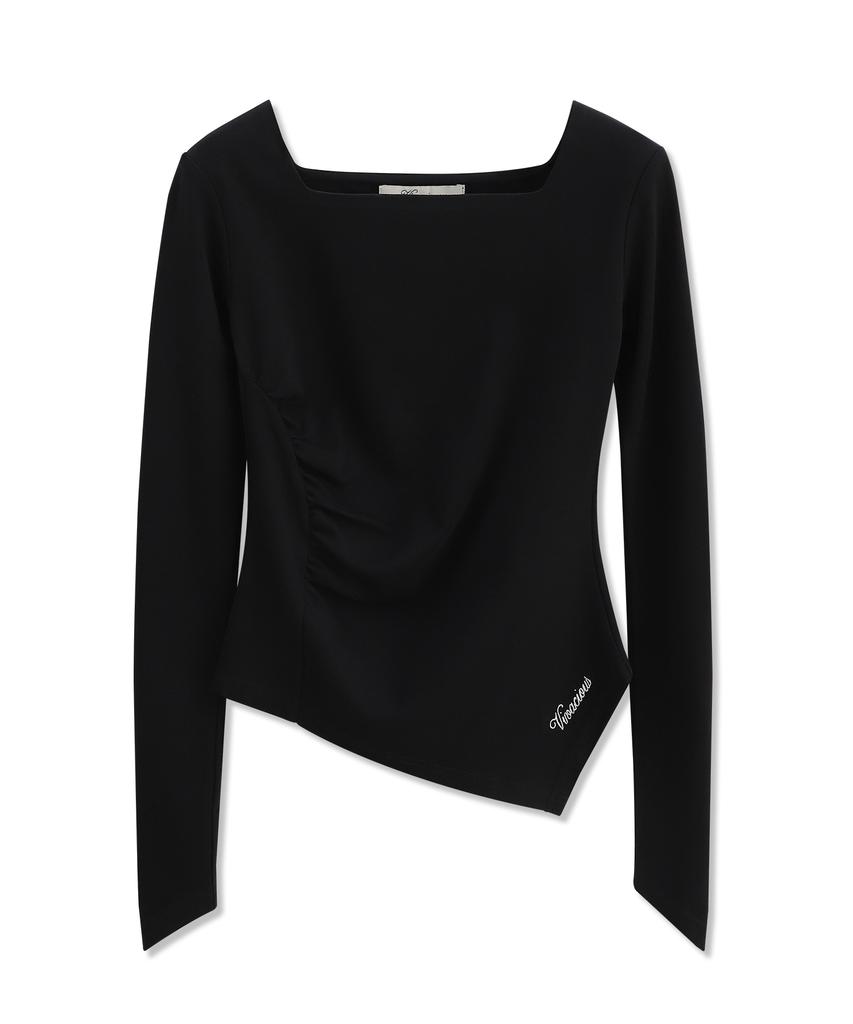 VIVACIOUS Ahiel Shirred Long Sleeve_2 Colors