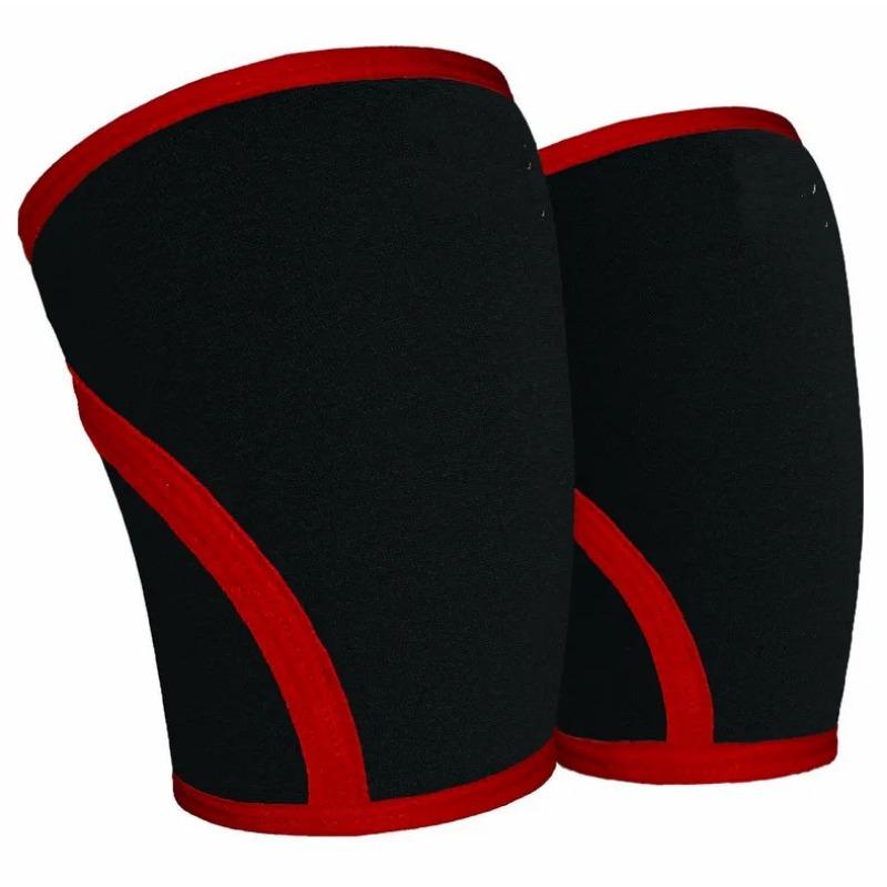 

Неопреновые наколенники толщиной 7 мм для тяжелой атлетики L красный