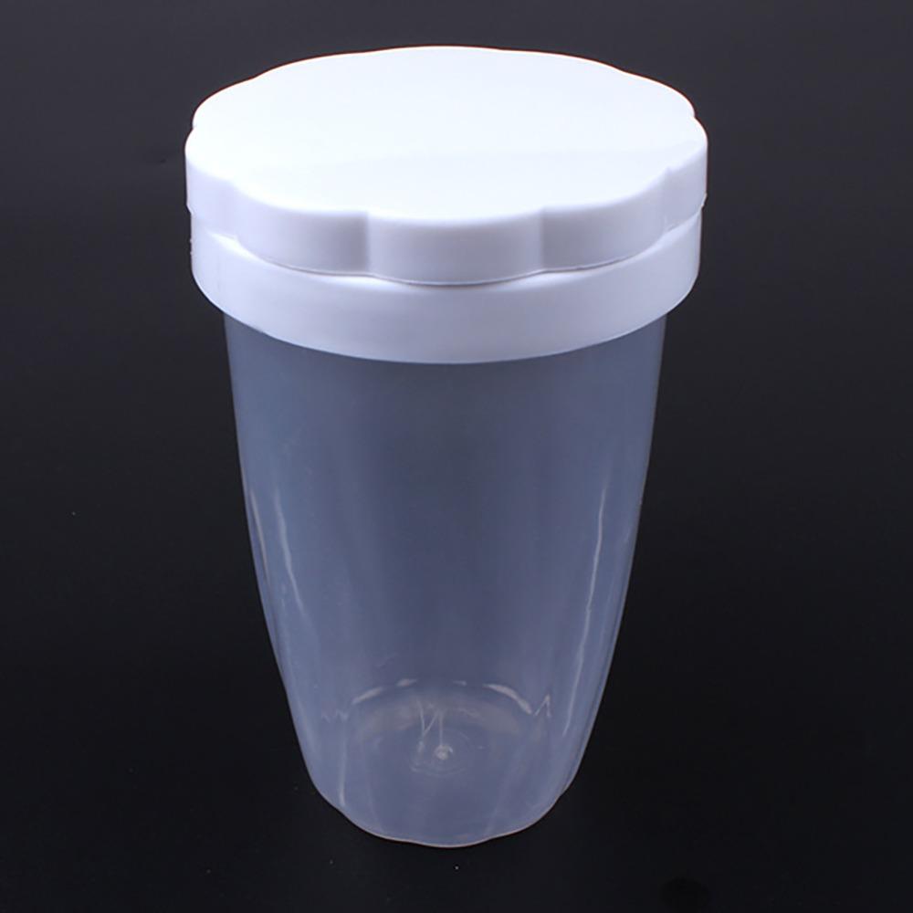 with Lid Powder Sugar Shaker Plastic Manual Flour Sifter Flour Dispenser Bottle Home Kitchen