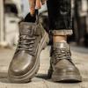Herren Business Schuhe Atmungsaktiv Bequem Outdoor Arbeitsschuhe Trendige Freizeit Designer Schnürschuhe Plateau Wanderstiefel