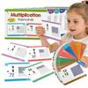 85Pcs Engaging Multiplication Learning Card Erasable Multiplication Flashcards Portable Math Learning Aid For Preschool