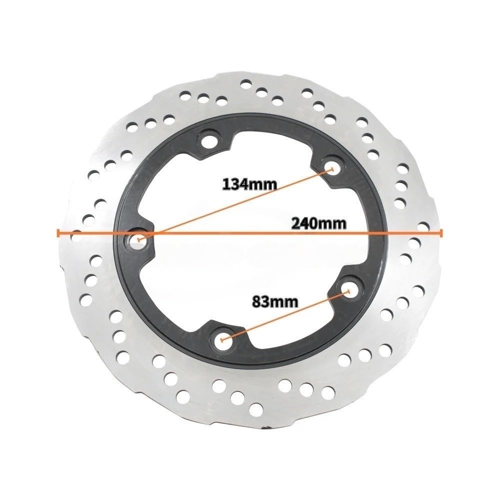 Fixed Brake Disc Motorcycle Brake Disc Rotor Bike Accessories For Rear Disc Brake Rotor Parts GSX250R DL250