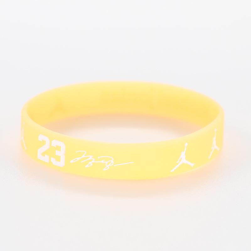 Thickened Luminous NBA Basketball Silicone Wristband: Harden, LeBron, Curry, Irving Edition