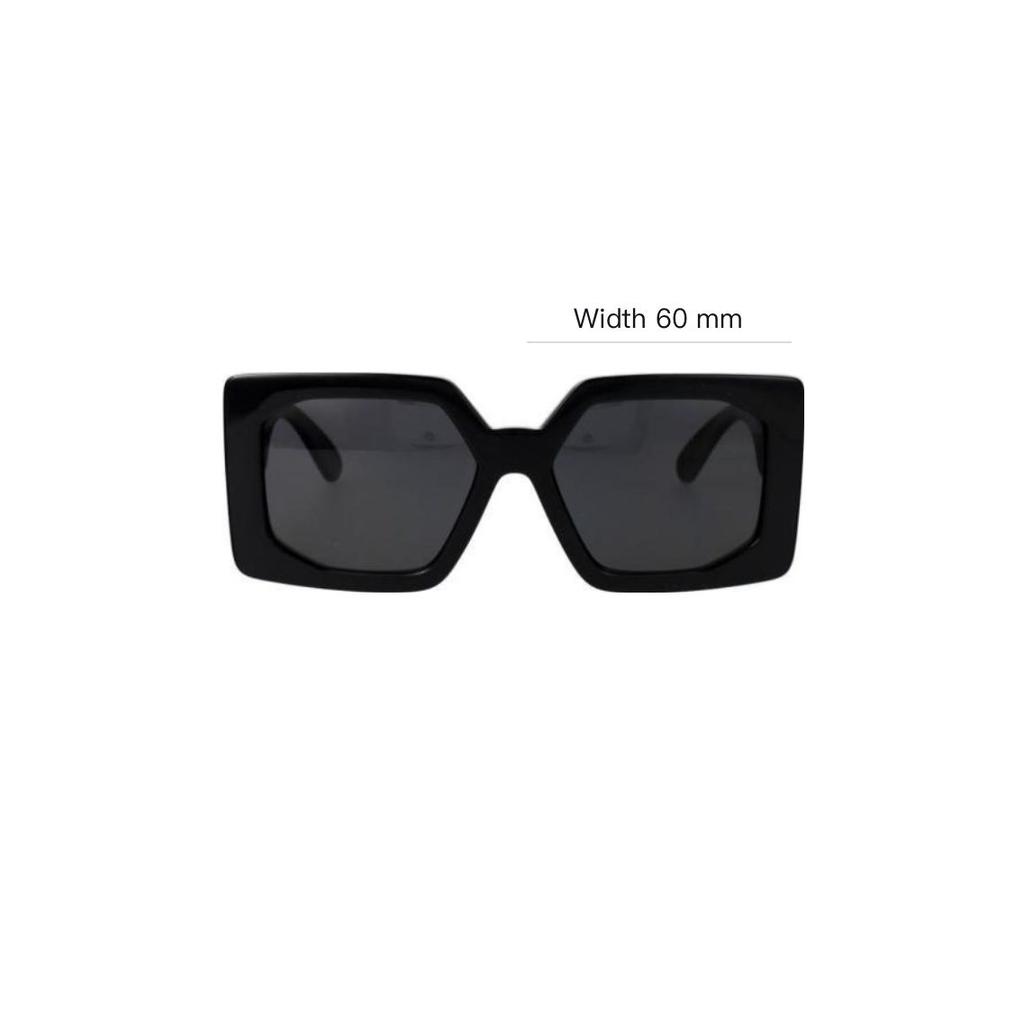 Versace Square Sunglasses Women Sunglasses Black 0VE4478U-GB1/87