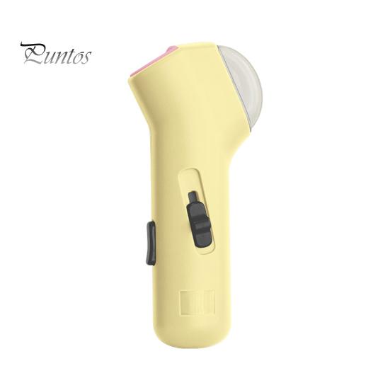 

Пусковая установка для кошачьих лакомств, шутер для корма для домашних животных, интерактивный дозатор закусок для домашних животных, ручная игрушка-катапульта для тренировок и тренировок котят и щенков жёлтый